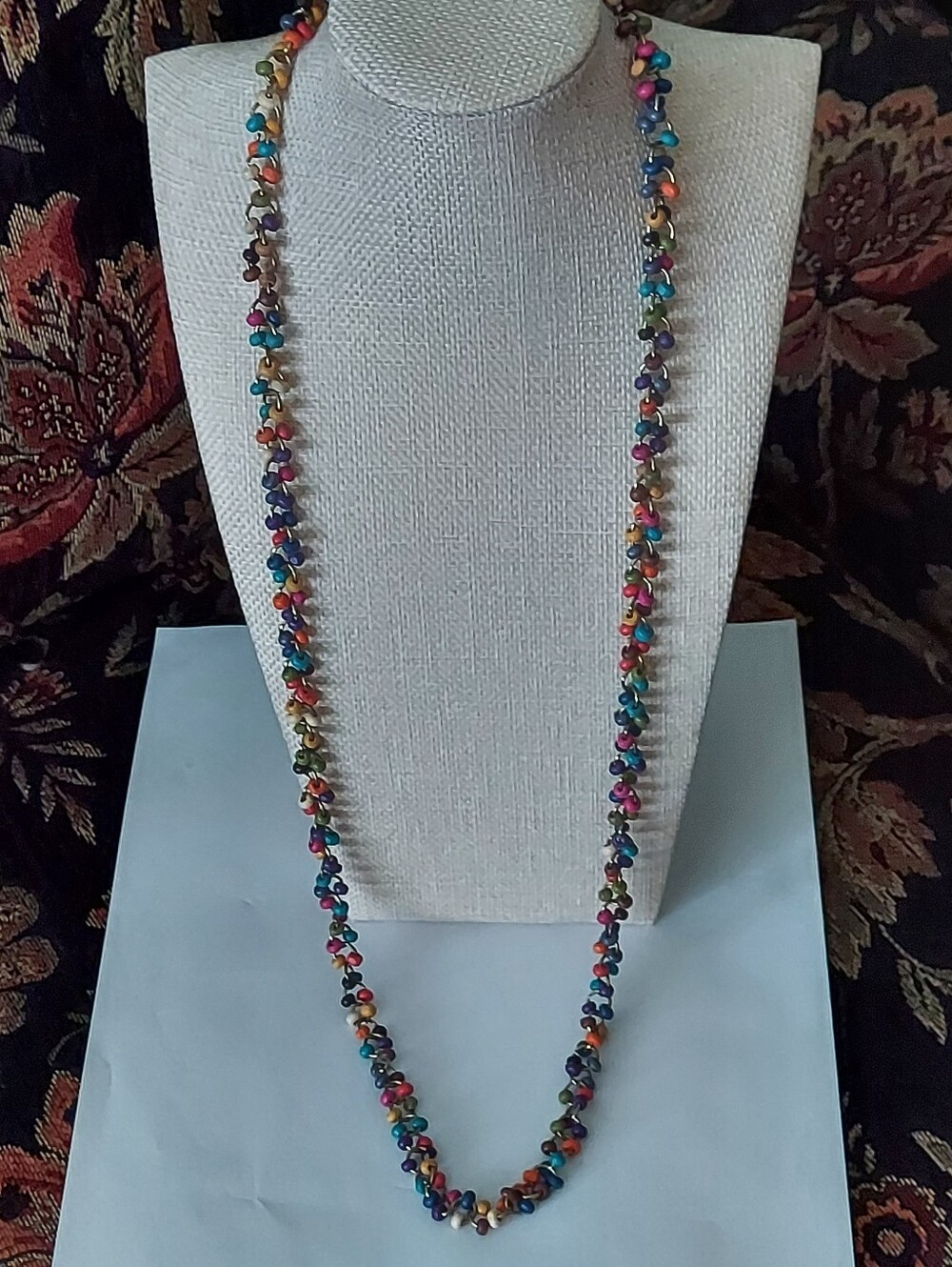 Multi-colored Beaded Necklace